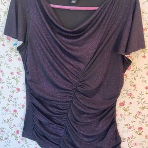 Allen B Women's purple Top. Special Occasion